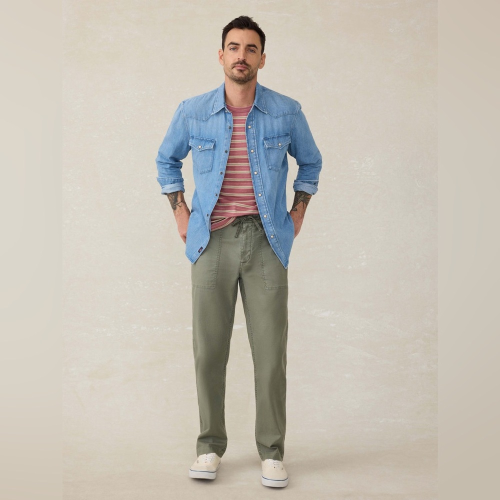 Faherty Dune Utility Pant